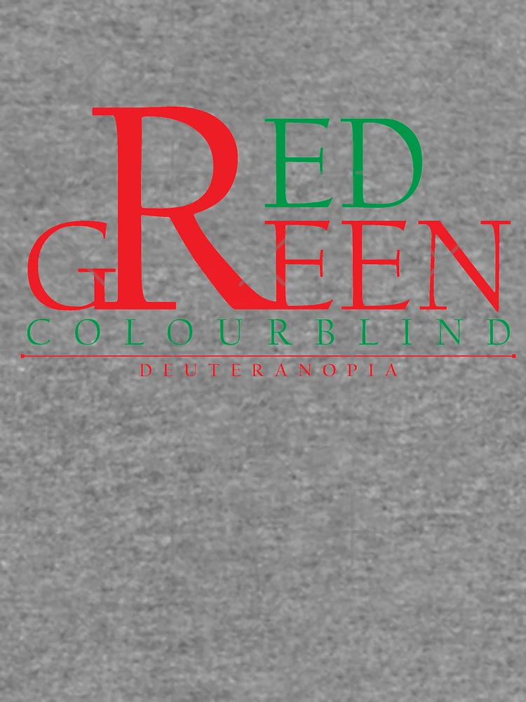 Thumbnail 6 of 6, Lightweight Sweatshirt, Colourblind - Red Green [Roufxis-Rb] designed and sold by RoufXis.
