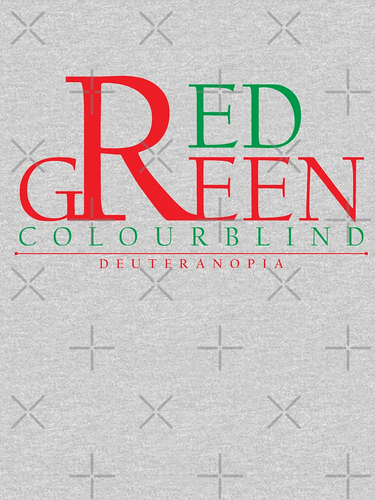 Thumbnail 6 of 6, Pullover Hoodie, Colourblind - Red Green [Roufxis-Rb] designed and sold by RoufXis.