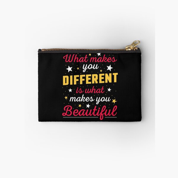 Item preview, What Makes You Different Is What Makes You Beautiful Positive Message designed and sold by sillyquestions.