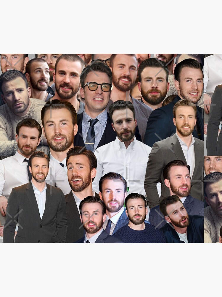"chris evans photo collage " Throw Blanket for Sale by mahmoudrakha