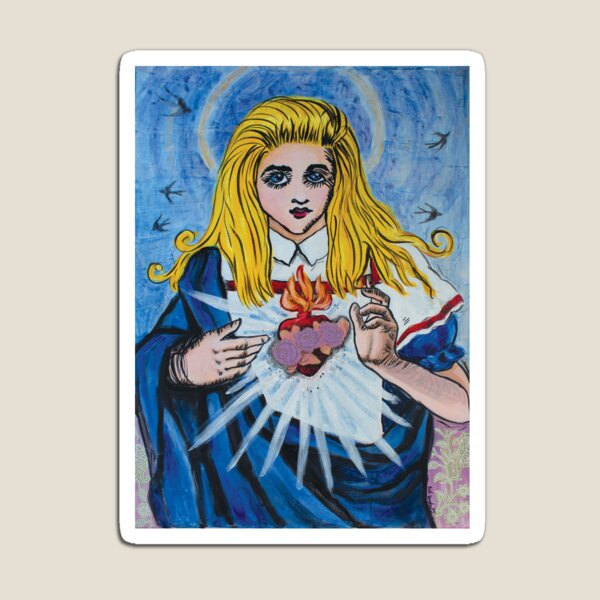 Aperçu de l'œuvre Sainte Alice au pays des merveilles créée et vendue par Beth Dougherty.