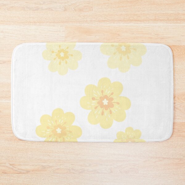 Item preview, Forget-me-not flower peachy pattern botanical designed and sold by moobg.