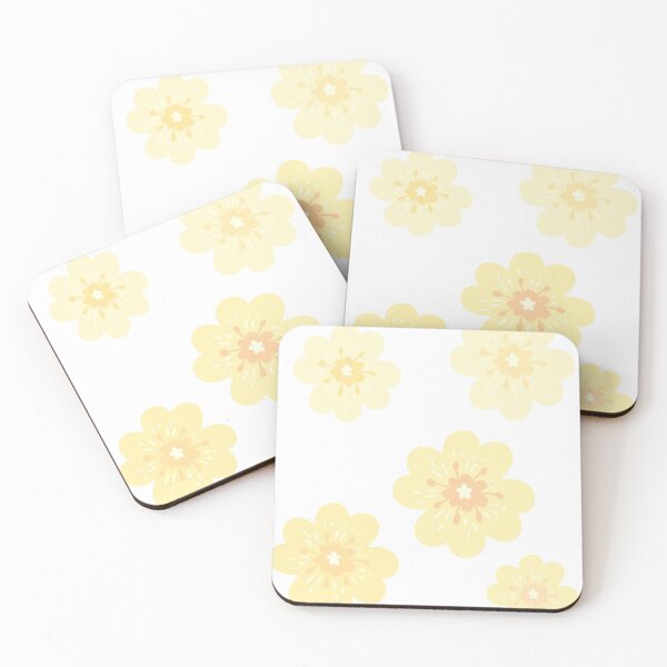 Item preview, Forget-me-not flower peachy pattern botanical designed and sold by moobg.