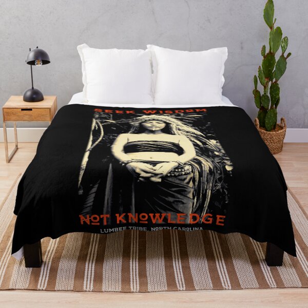 Item preview, Seek Wisdom Not Knowledge, Native American Proverb, Lumbee Tribe, North Carolina, Color Variant designed and sold by Proverbial Wisdom Design.