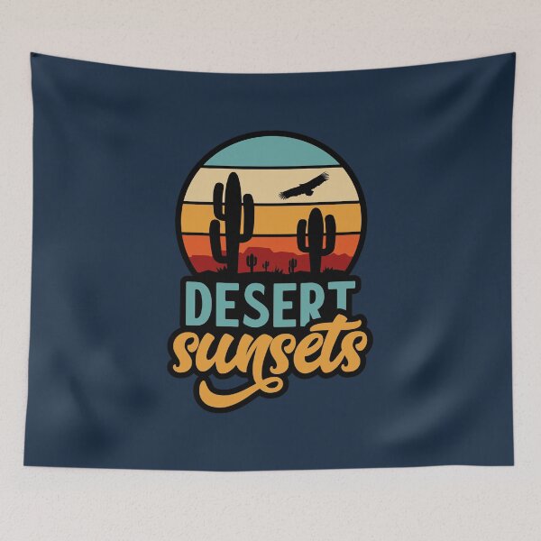 Item preview, Retro Desert Sunsets designed and sold by ketrena.
