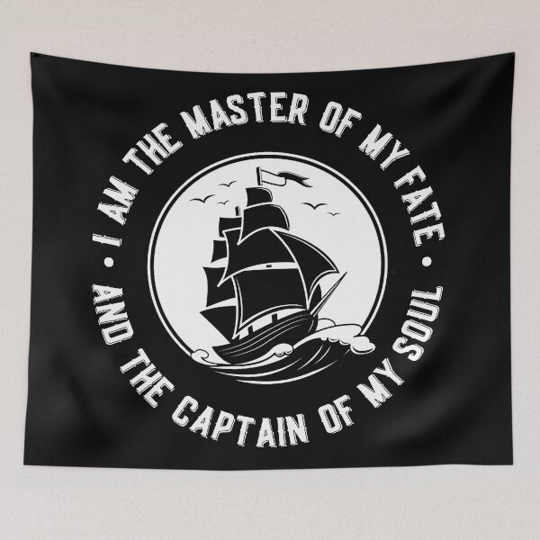 Item preview,  I am the master of my fate and the captain of my soul. Ships designed and sold by enigma3a.