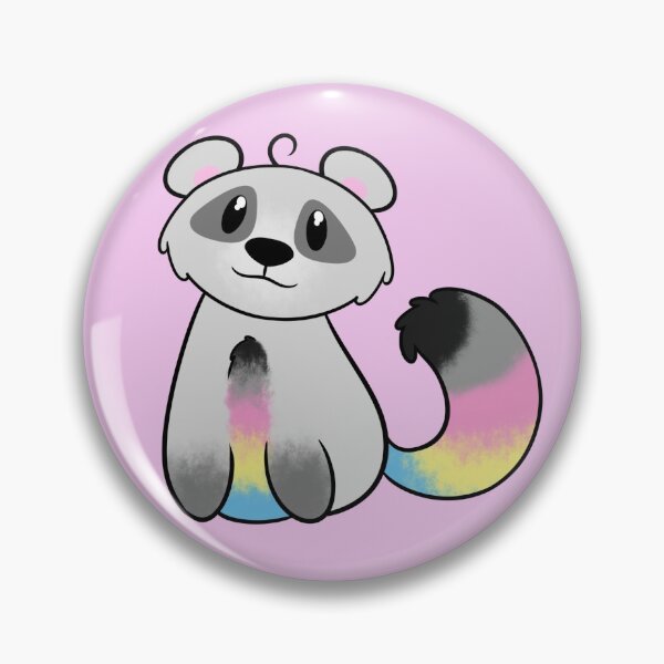 Item preview, Polygender raccoon designed and sold by Lemyah.