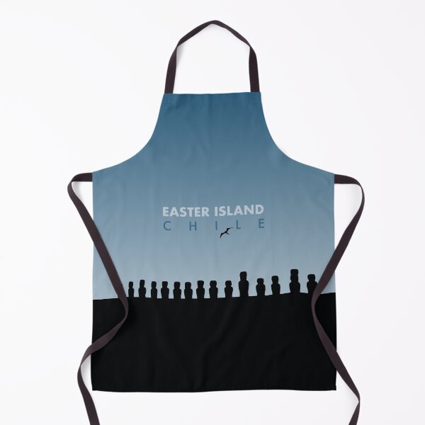 Item preview, Easter Island Rapa Nui Minimalist Art - Chile Gift designed and sold by PilgrimageShop.