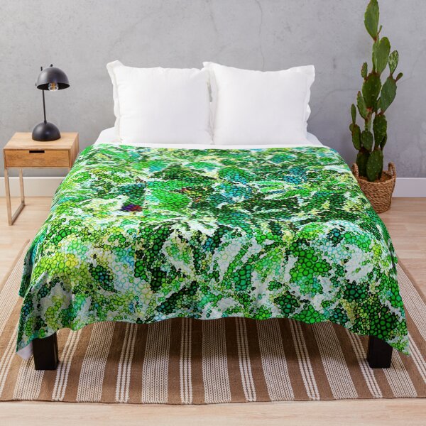 Item preview, Shades of green and yellow colored mosaic bubbles  designed and sold by Manoroma.