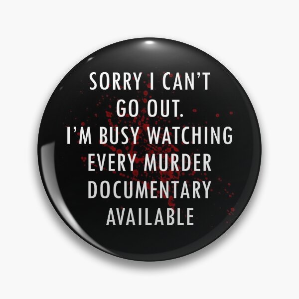 Item preview, True Crime Thriller Serial Killer TV Shows designed and sold by CuteDesigns1.