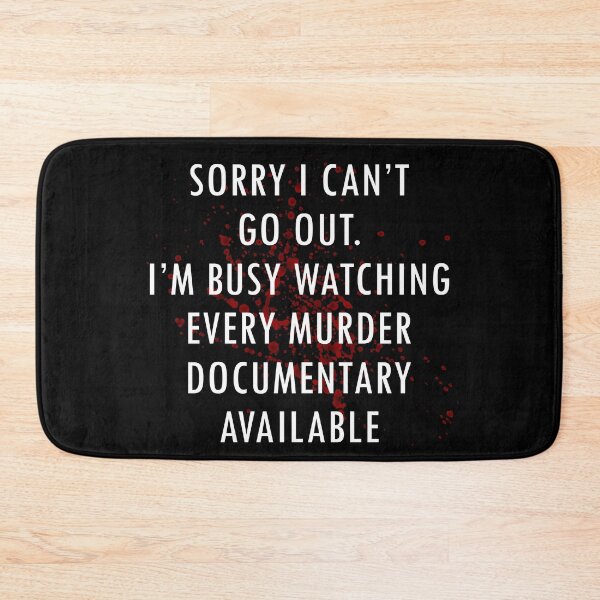 Item preview, True Crime Thriller Serial Killer TV Shows designed and sold by CuteDesigns1.