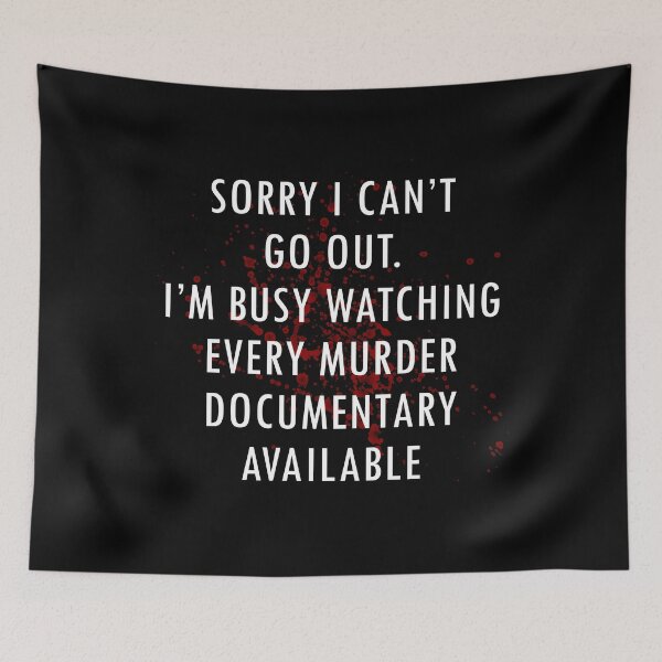 Item preview, True Crime Thriller Serial Killer TV Shows designed and sold by CuteDesigns1.
