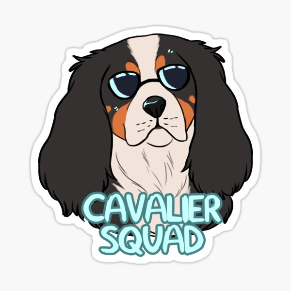 CAVALIER SQUAD (tricolor) Sticker