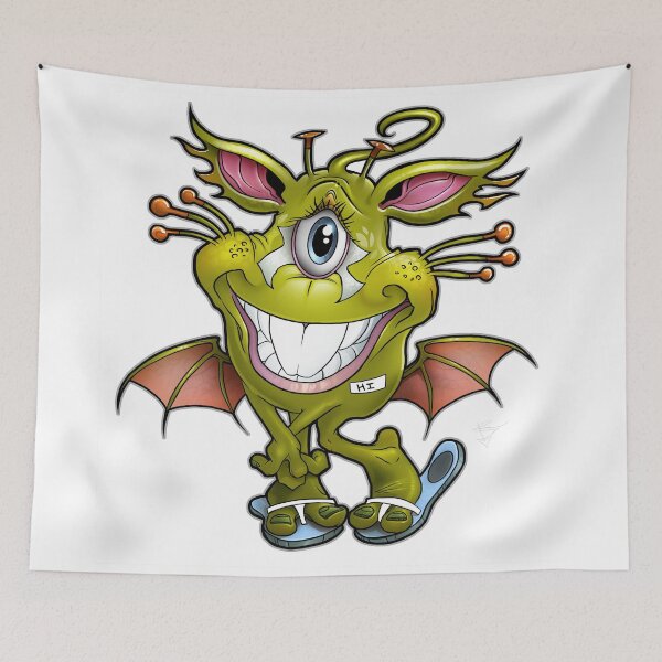 Item preview, Little monsta designed and sold by RDOWNART.