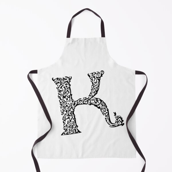 Item preview, Black Monogram - Letter "K" designed and sold by RoamingRabbit.