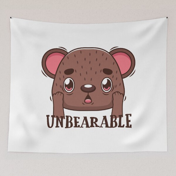 Item preview, Unbearable pun designed and sold by GazingNeko.