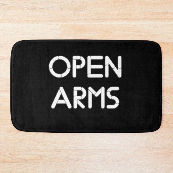 Item preview, Open Arms 2021 white typography. designed and sold by sahilkhan143.