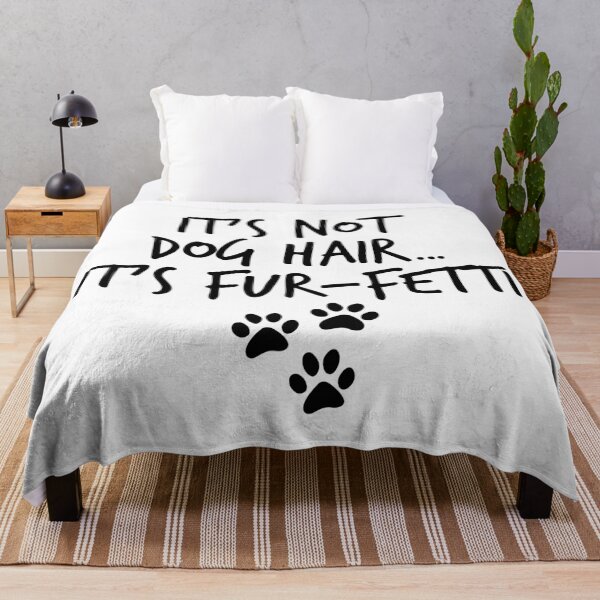 Item preview, It's Not Dog Hair It's Fur-Fetti Funny Dog Lovers Gift designed and sold by CreativaArt-.