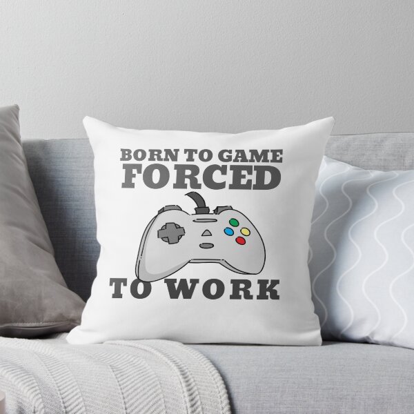 Item preview, BORN TO GAME FORCED TO WORK designed and sold by 30-Merch.