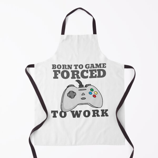 Item preview, BORN TO GAME FORCED TO WORK designed and sold by 30-Merch.