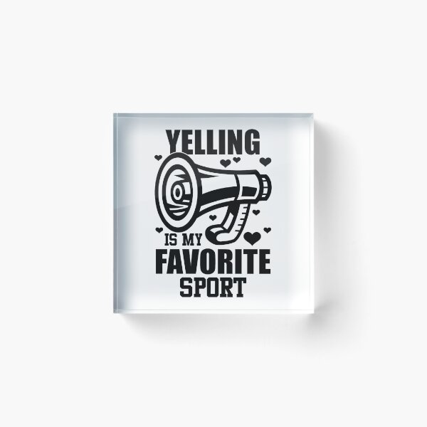 Item preview, Yelling Is My Favorite Sport designed and sold by GravitiTees.