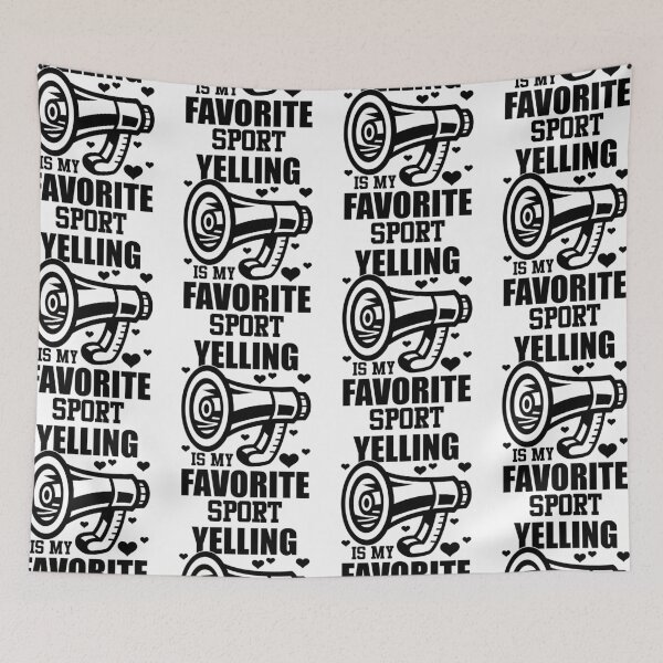 Item preview, Yelling Is My Favorite Sport designed and sold by GravitiTees.