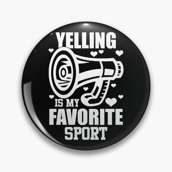 Item preview, Yelling Is My Favorite Sport | Passionate Spectator designed and sold by GravitiTees.