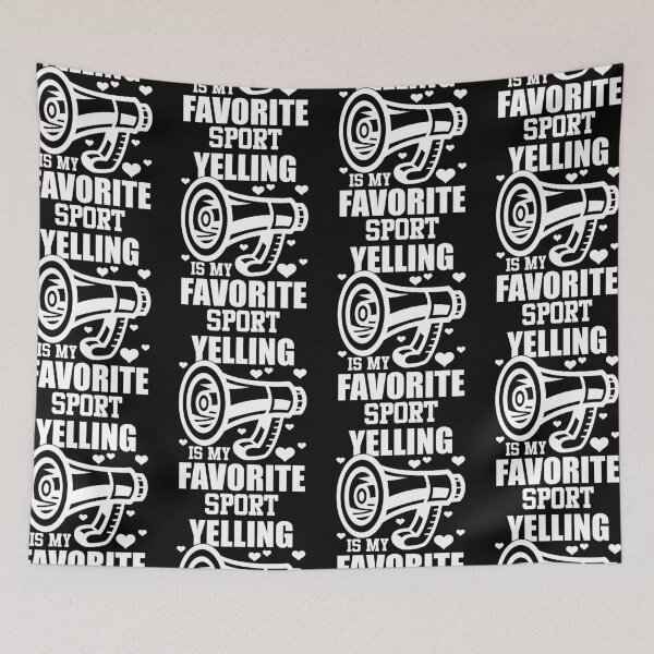 Item preview, Yelling Is My Favorite Sport | Passionate Spectator designed and sold by GravitiTees.