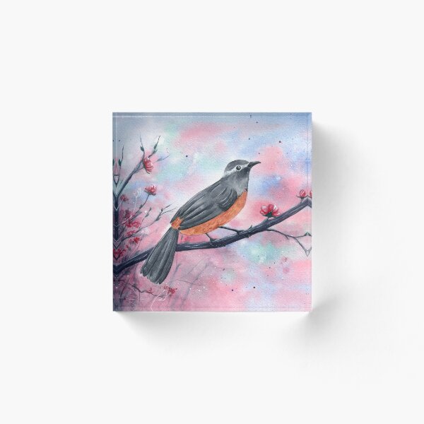 Item preview, watercolor cute bird  designed and sold by J sora.