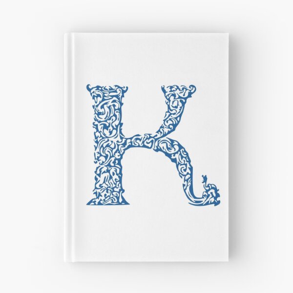 Item preview, Blue Monogram - Letter "K" designed and sold by RoamingRabbit.