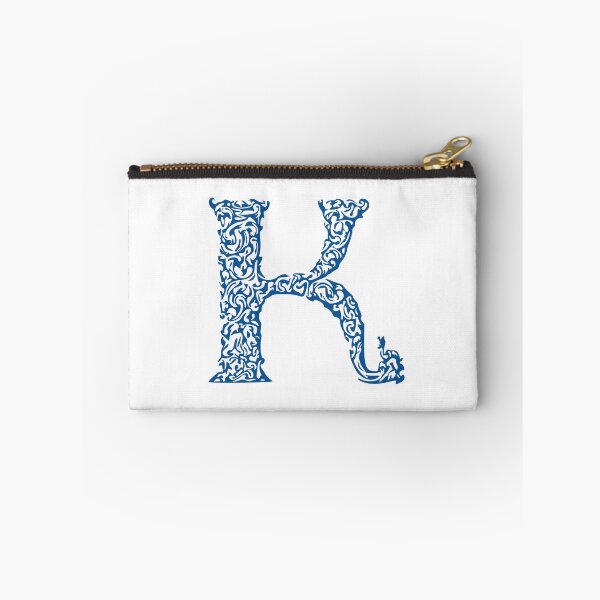 Item preview, Blue Monogram - Letter "K" designed and sold by RoamingRabbit.