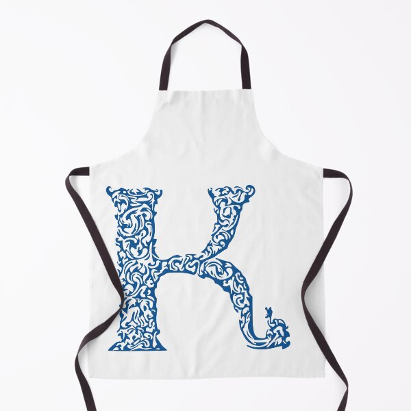 Item preview, Blue Monogram - Letter "K" designed and sold by RoamingRabbit.