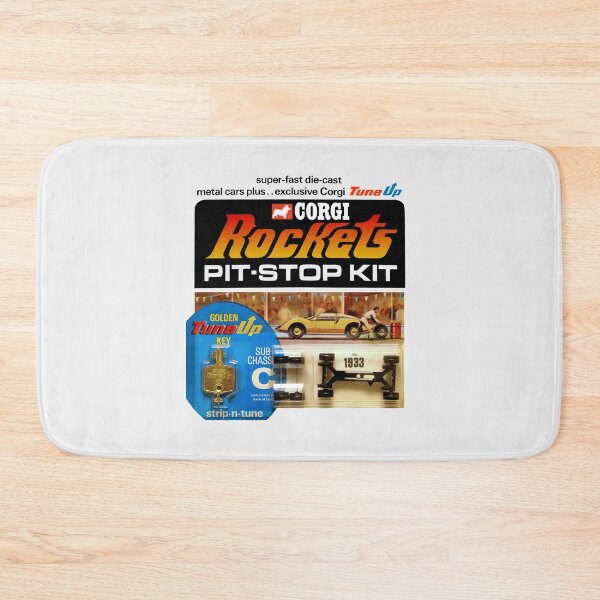 Item preview, DIE CAST TOY CAR ROCKETS PACKAGING designed and sold by ThrowbackAds.