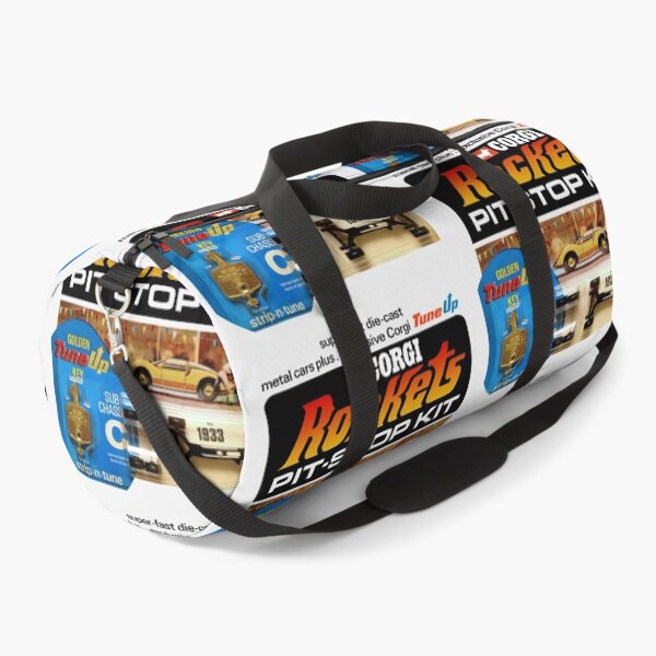 Item preview, DIE CAST TOY CAR ROCKETS PACKAGING designed and sold by ThrowbackAds.