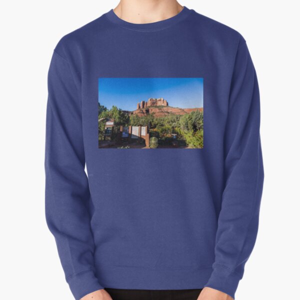 Cathedral Rock - And So The Trail Begins! Pullover Sweatshirt