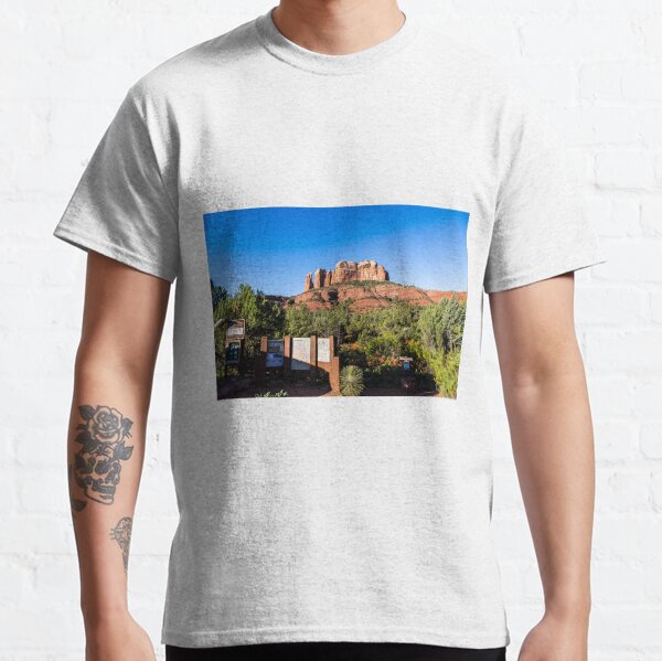 Cathedral Rock - And So The Trail Begins! Classic T-Shirt