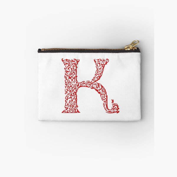 Item preview, Red Monogram - Letter "K" designed and sold by RoamingRabbit.