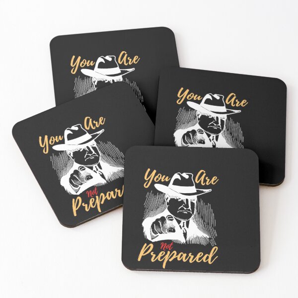 Item preview, YOU ARE NOT PREPARED FUNNY T-SHIRT designed and sold by YOU BA 1.