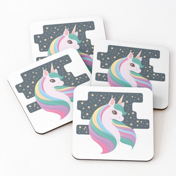 Item preview, Unicorn with starry background designed and sold by GazingNeko.