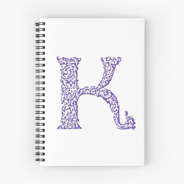 Item preview, Purple Monogram - Letter "K" designed and sold by RoamingRabbit.