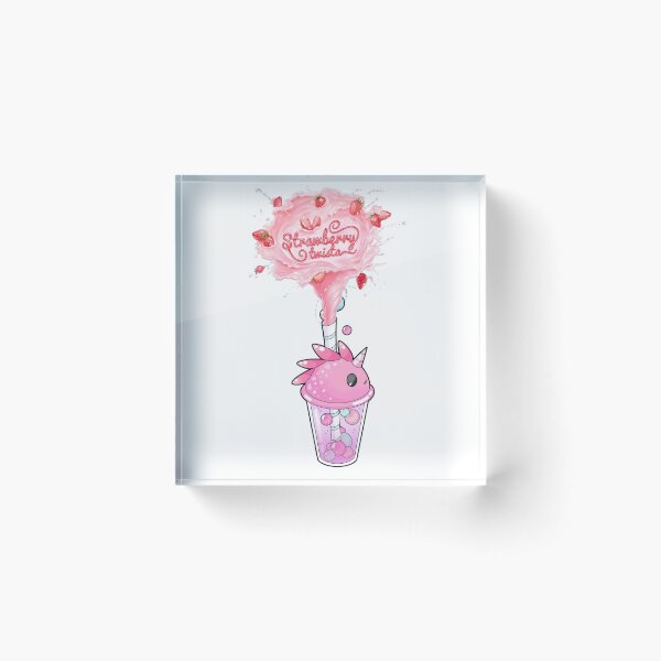 Item preview, kawaii milk with strawberry mix designed and sold by josephfanous.