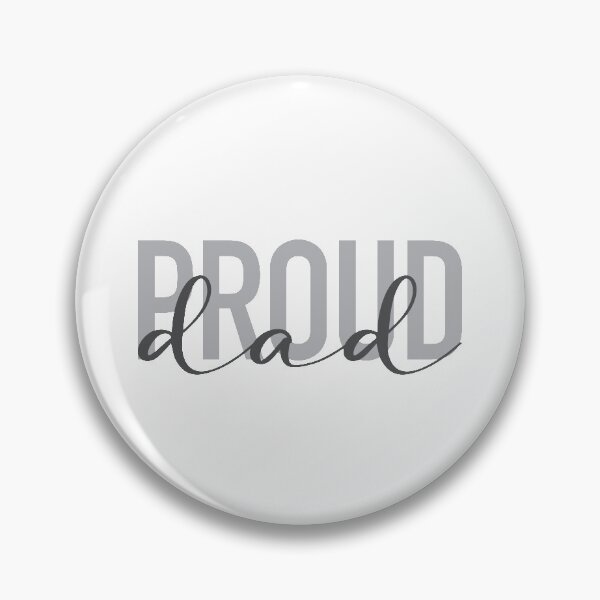 Item preview, Modern, simple, urban, cool, minimal graphic design of Proud Dad designed and sold by theendup.