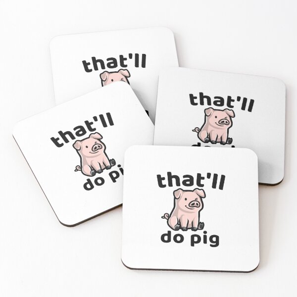 Item preview, that'll do pig designed and sold by GttP.