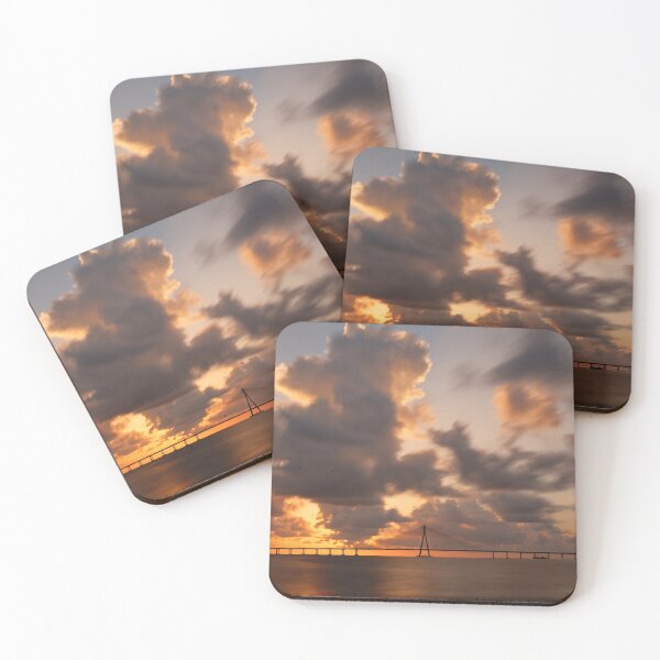 Item preview, Mumbai Sea Link Bridge with moving clouds, India, modern art, wall art, print, personalised gifts, custom printed gifts designed and sold by CameraDesign.