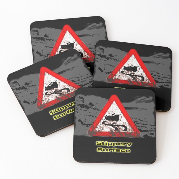 Item preview, Sci-Fi Signs - Slippery Surface designed and sold by Treadstone02.