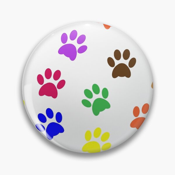 Item preview, Paw Colorful Seamless Pattern designed and sold by Vicky021.