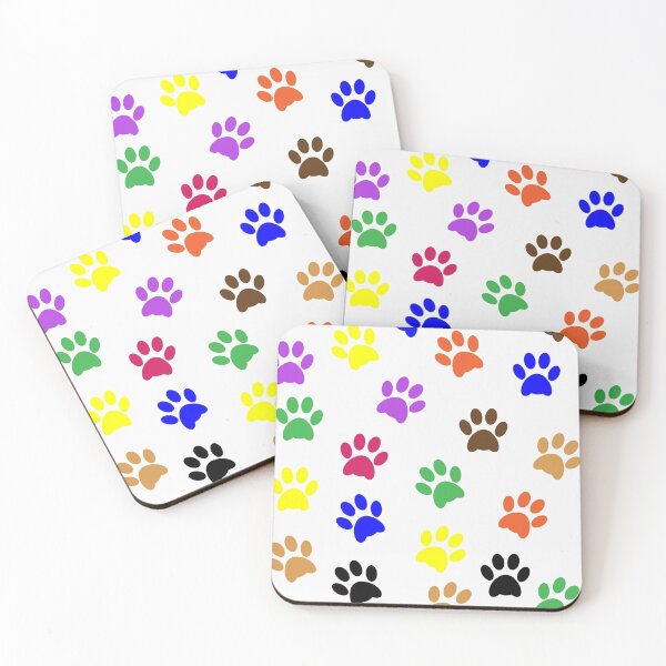 Item preview, Paw Colorful Seamless Pattern designed and sold by Vicky021.