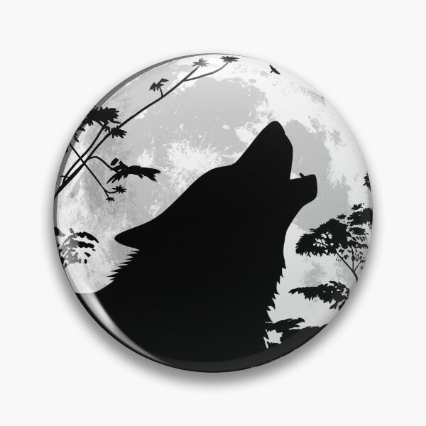 Item preview, Wolf howling under the moon designed and sold by albertocubatas.