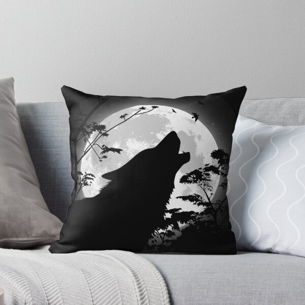 Item preview, Wolf howling under the moon designed and sold by albertocubatas.