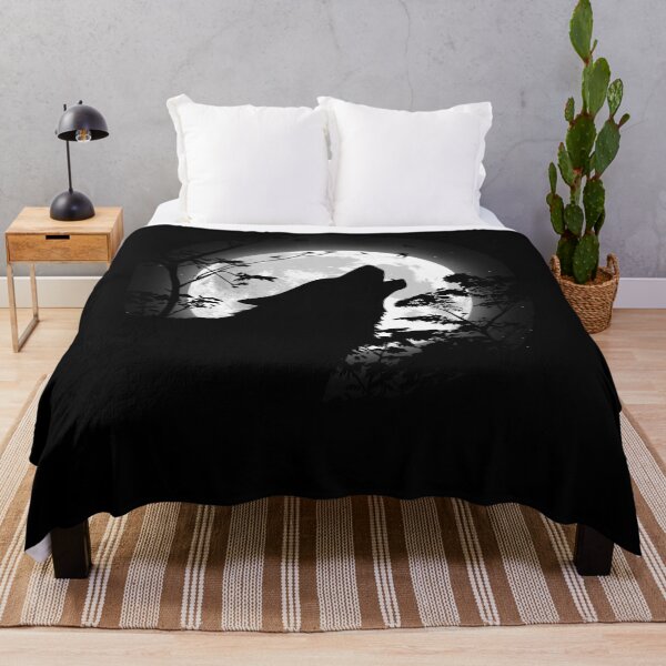 Item preview, Wolf howling under the moon designed and sold by albertocubatas.